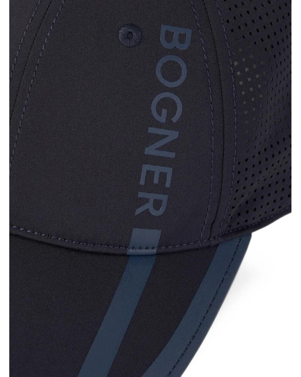 Bogner Blue Sammy Logo-Print Cap for men