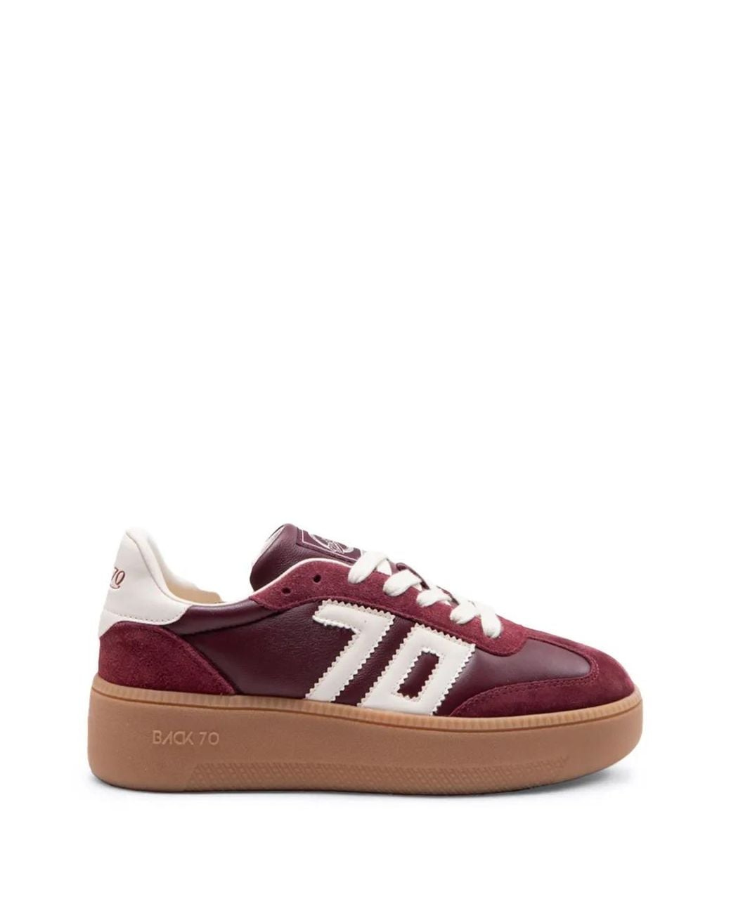 Back 70 Purple Xxl Panelled Sneakers