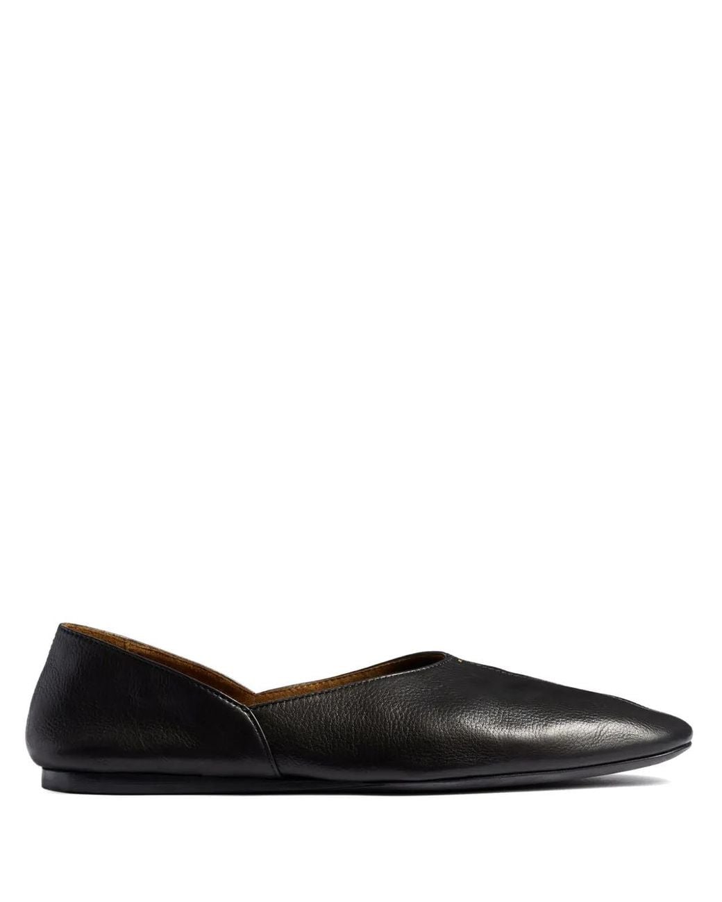 Khaite Black Jane Flat