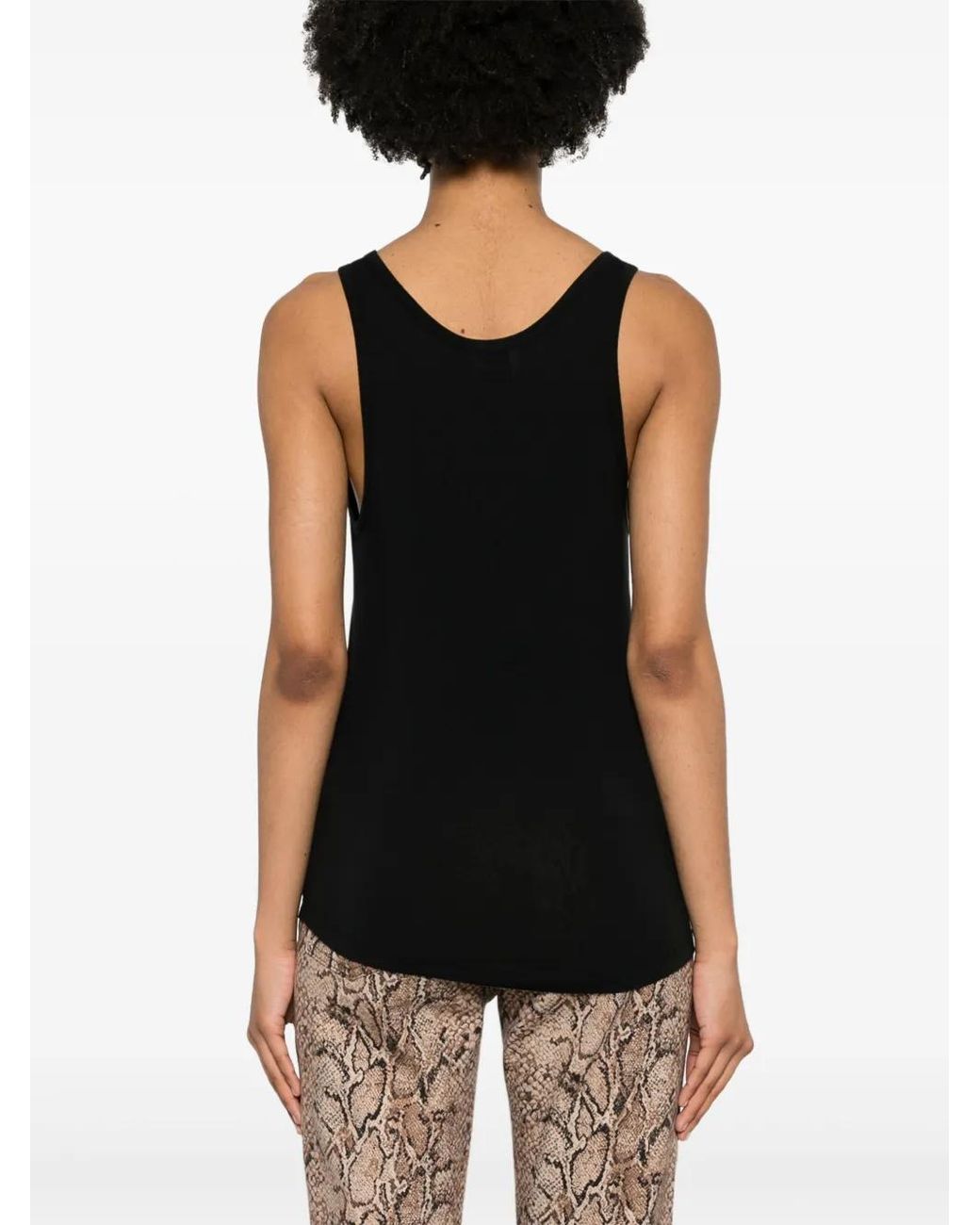 Isabel Marant Black Malia Jersey Tank Top