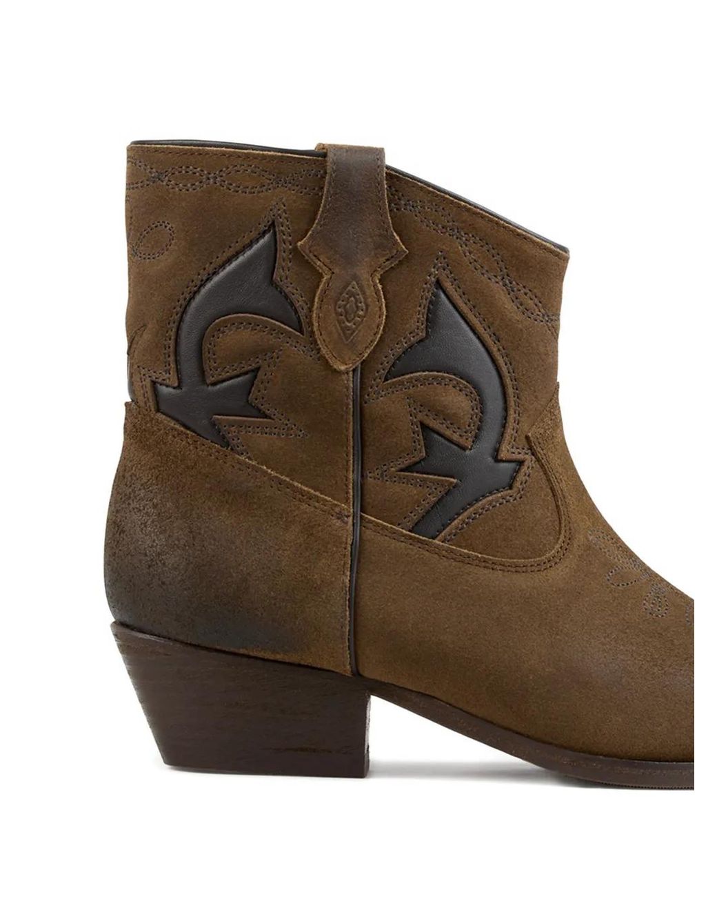 Bottines Curtis En Cuir Ba&sh en coloris Brown