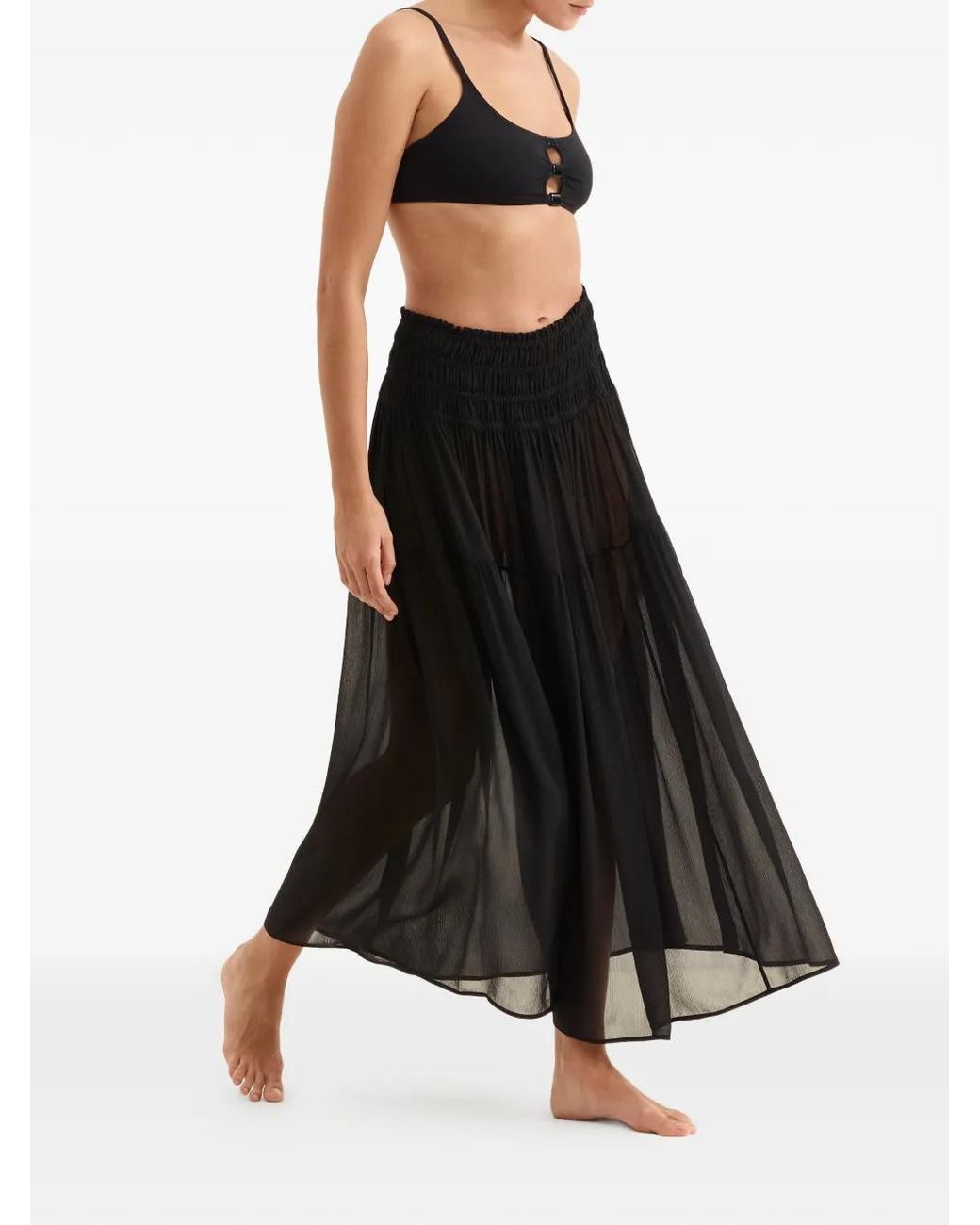 Eres Black Irrésistible Long Skirt