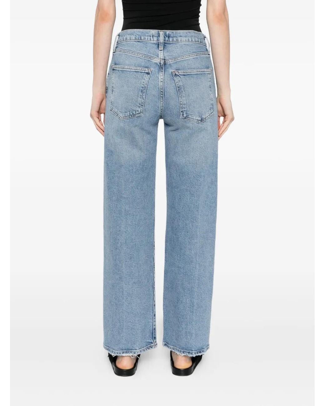 Agolde Blue Petite Harper Jeans