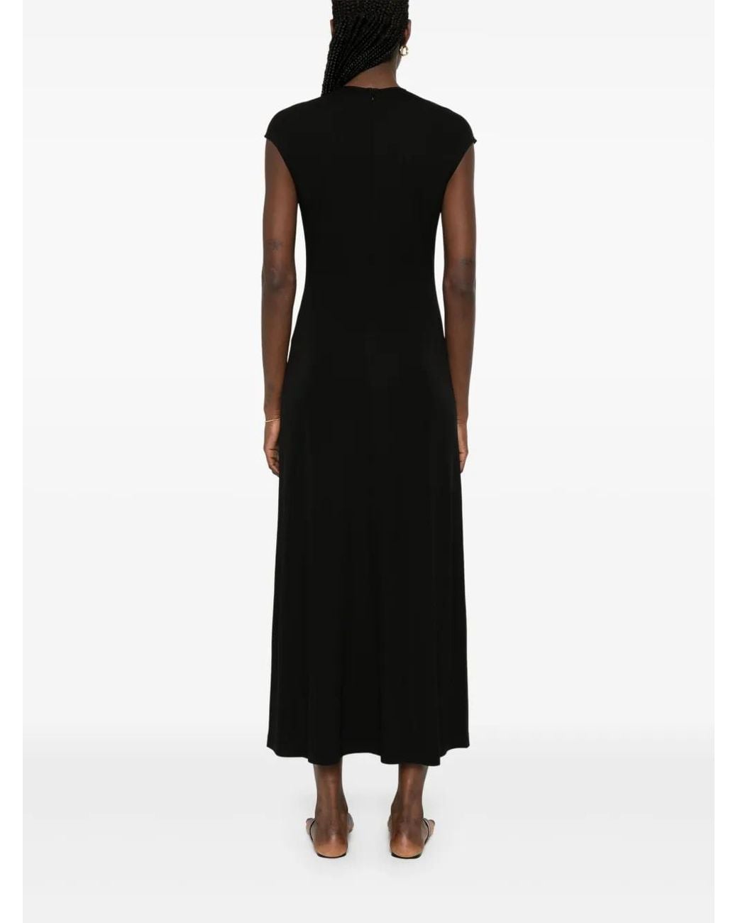 Totême Black Long Dress