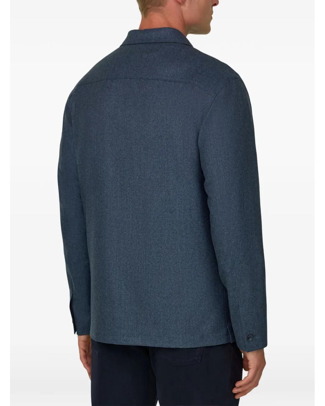 Boggi Blue Shacket for men