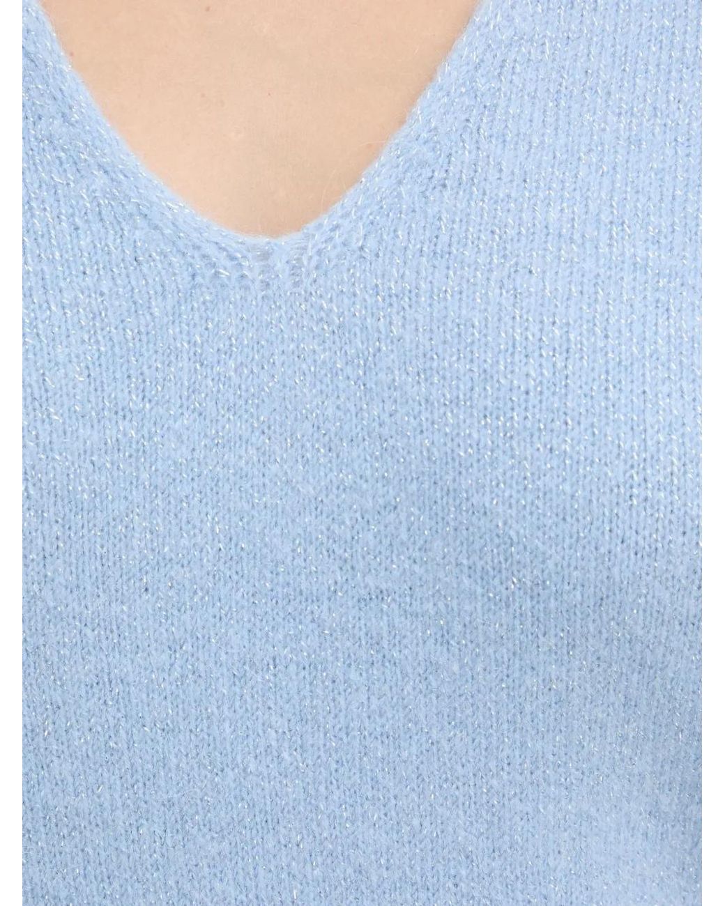 Pull À Col V Morgan en coloris Blue
