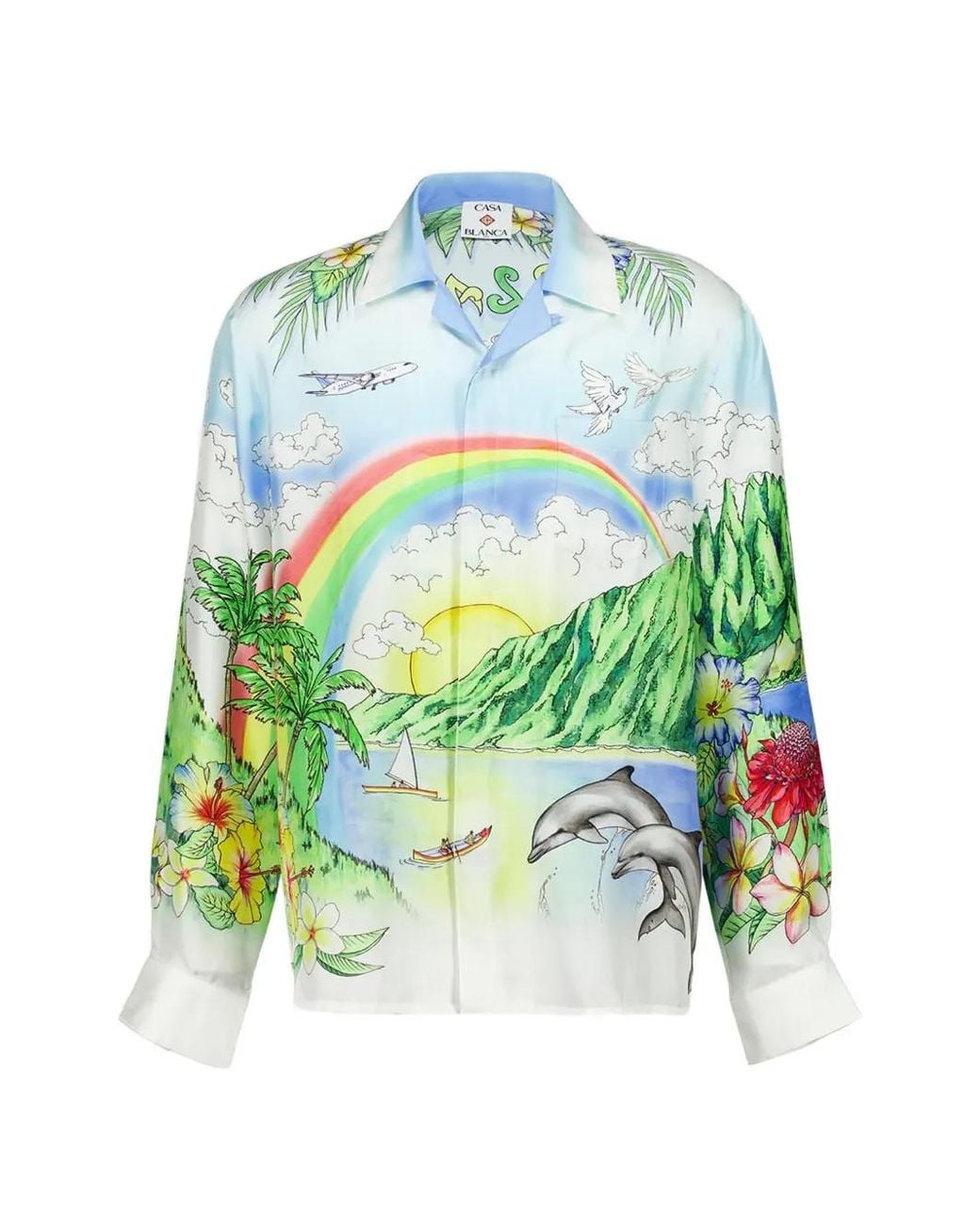 Casablanca Green Shirts for men