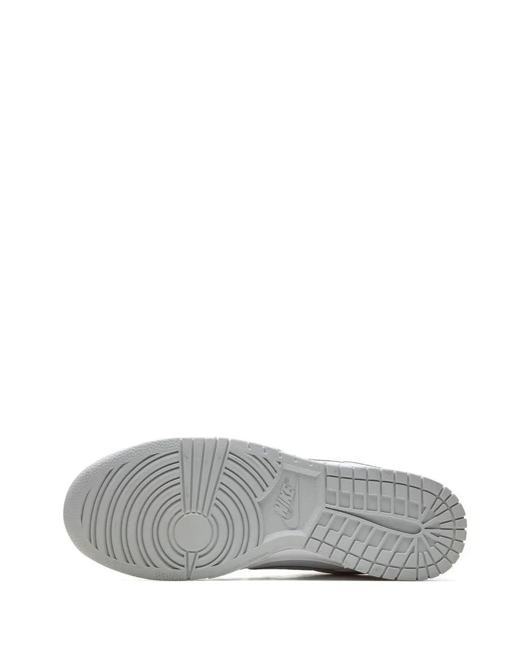 Nike White Dunk Low Retro /Platinum" Sneakers