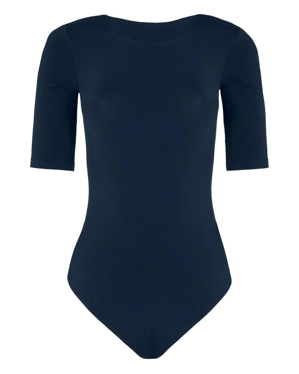 Wolford Blue Bahamas Bodysuit