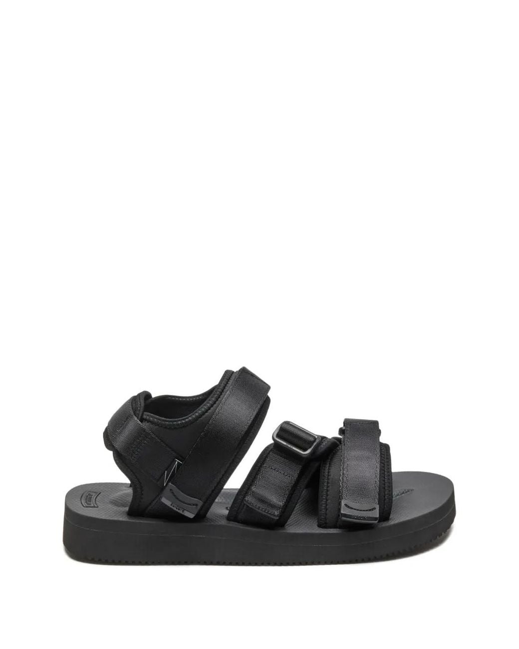 Suicoke Black Kisee-V Strappy Sandals