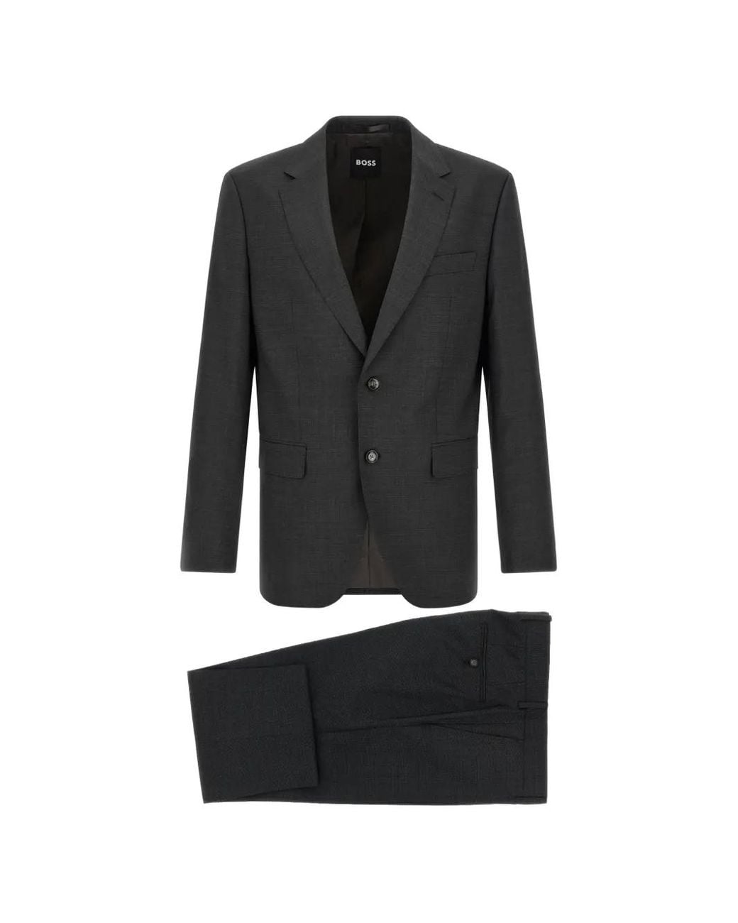Boss Black Costume À Veste À Simple Boutonnage for men