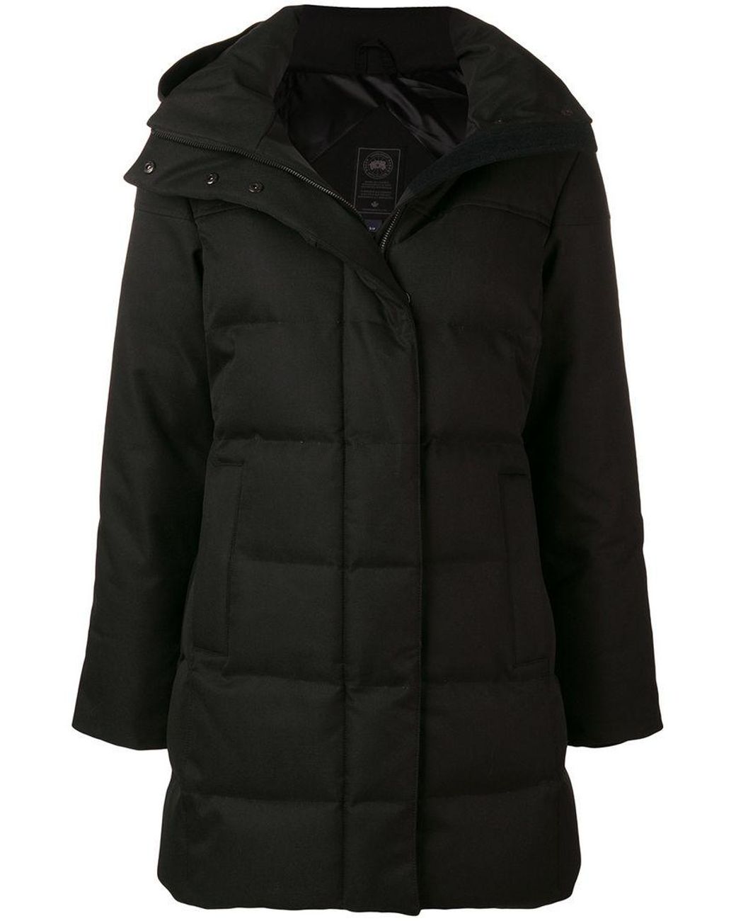 Canada Goose Goose Annecy Parka Coat in Black | Lyst