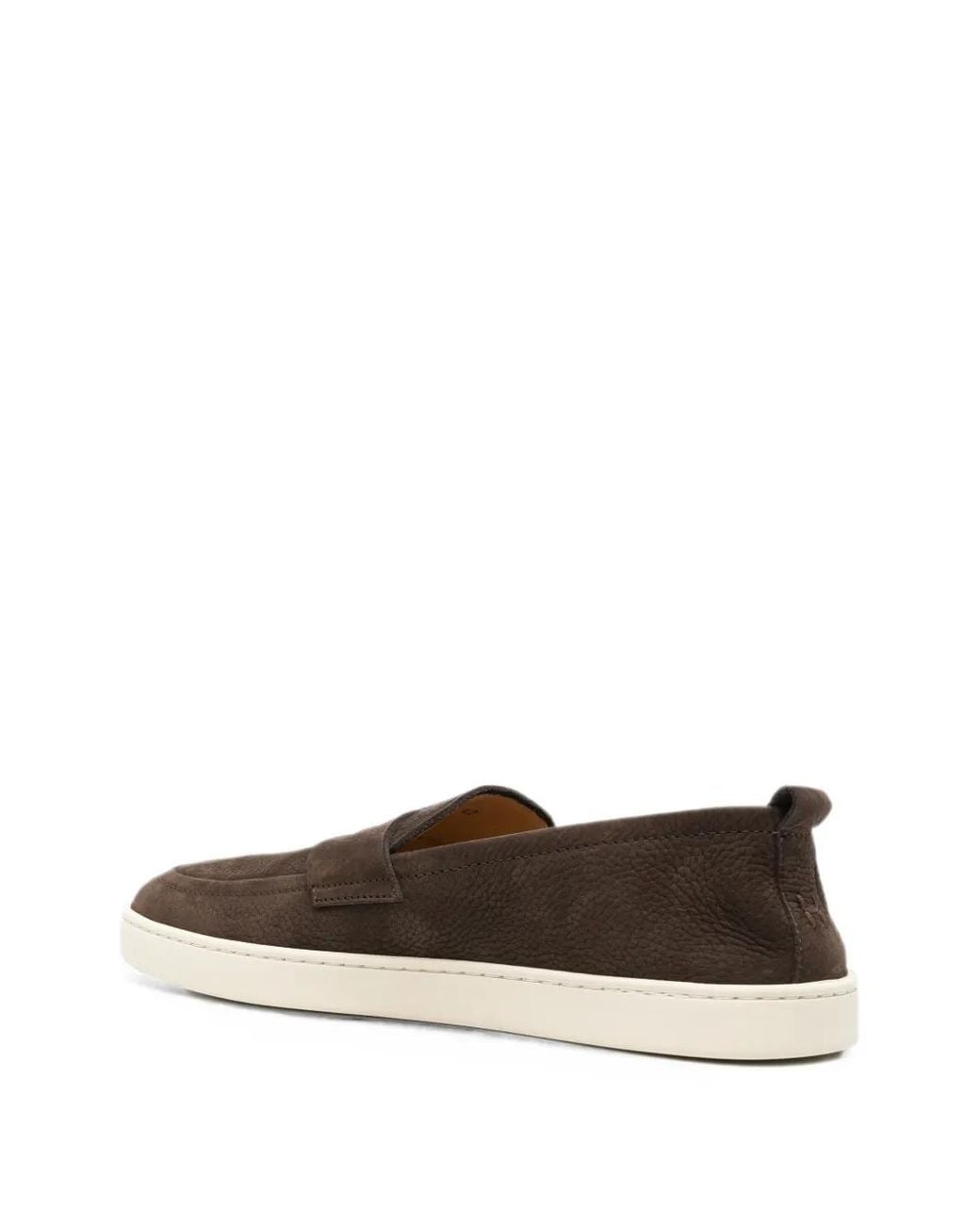 Henderson White Leather Loafers for men
