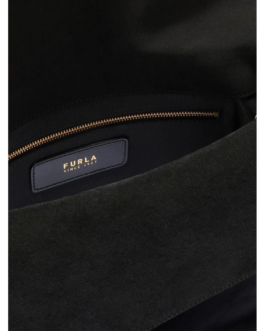 Furla Black Domus Shoulder Bag M