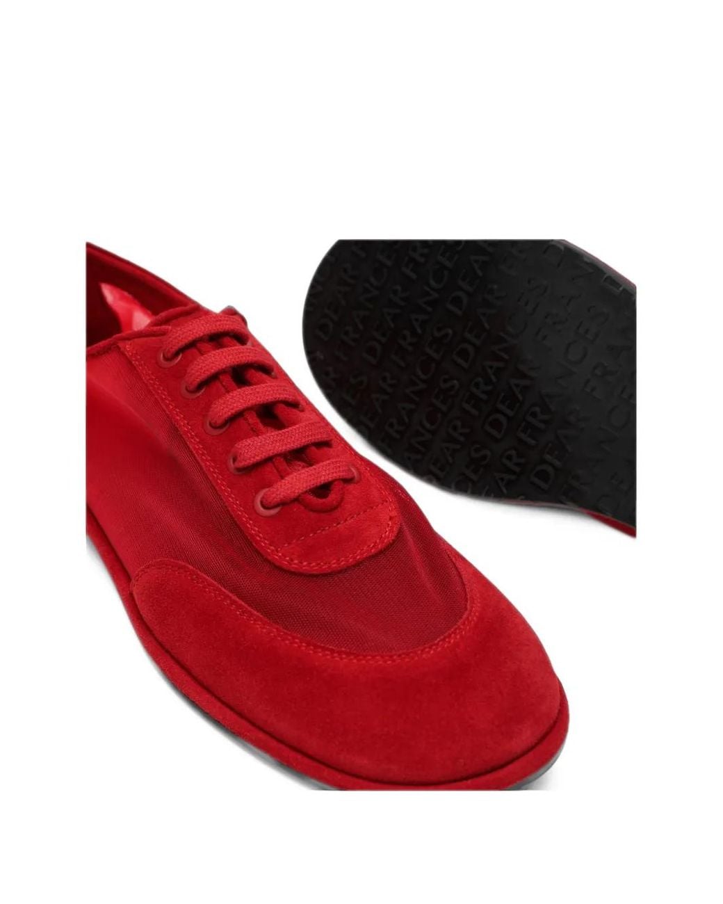 Dear Frances Red Balla Sneakers