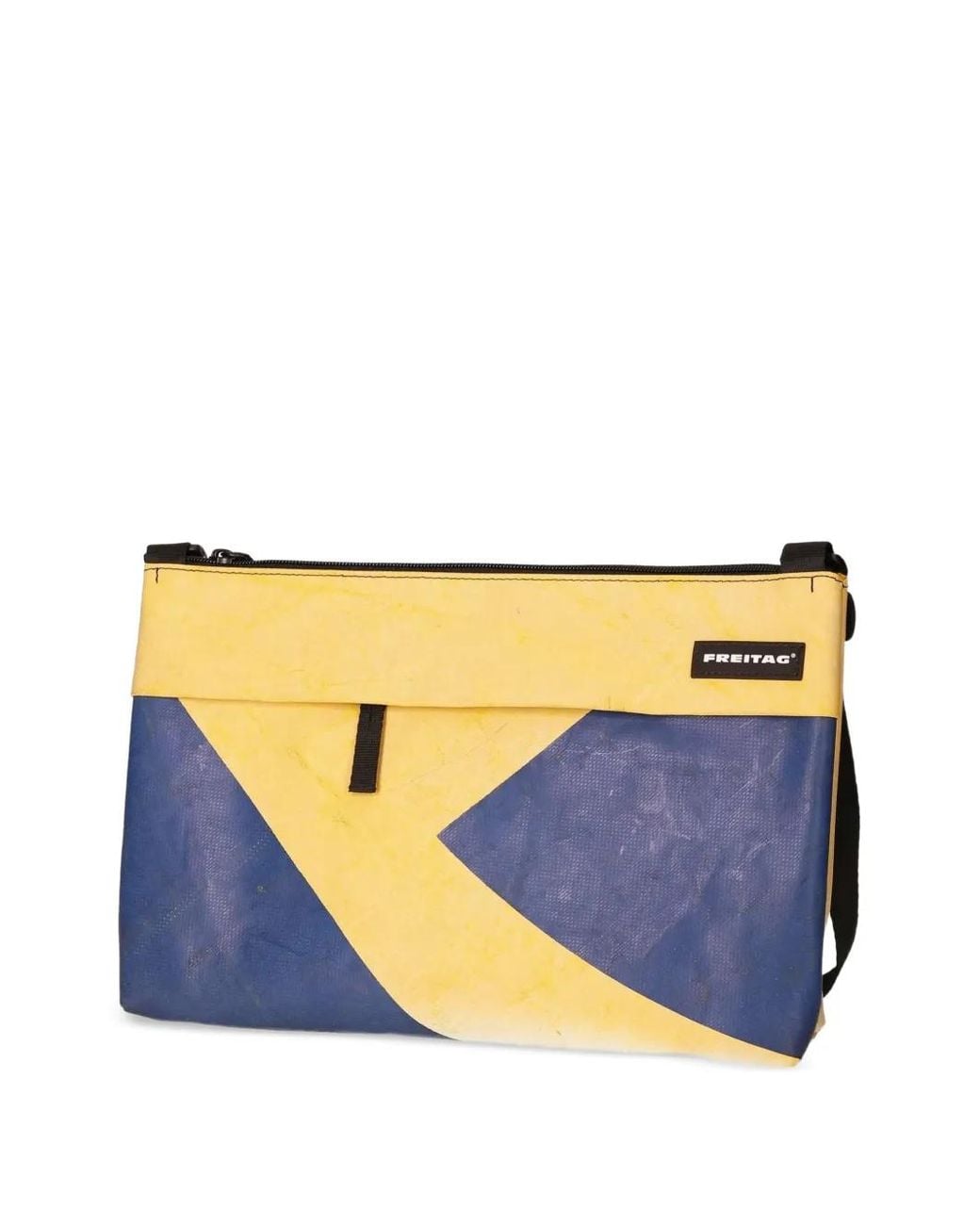 Freitag Blue Lou Colour-Block Messenger Bag for men