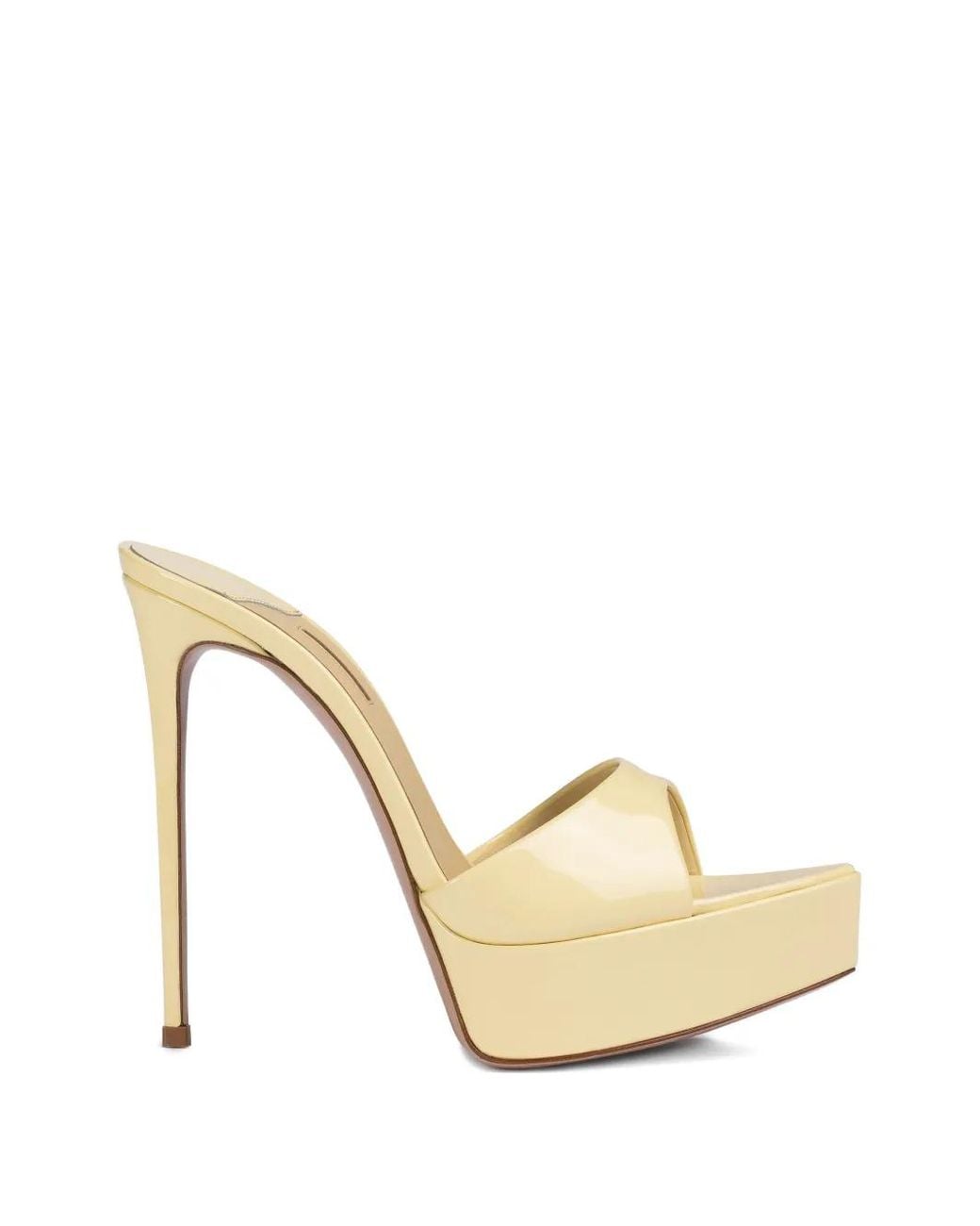 Le Silla Natural Uma Stiletto-Heel Heeled Sandals