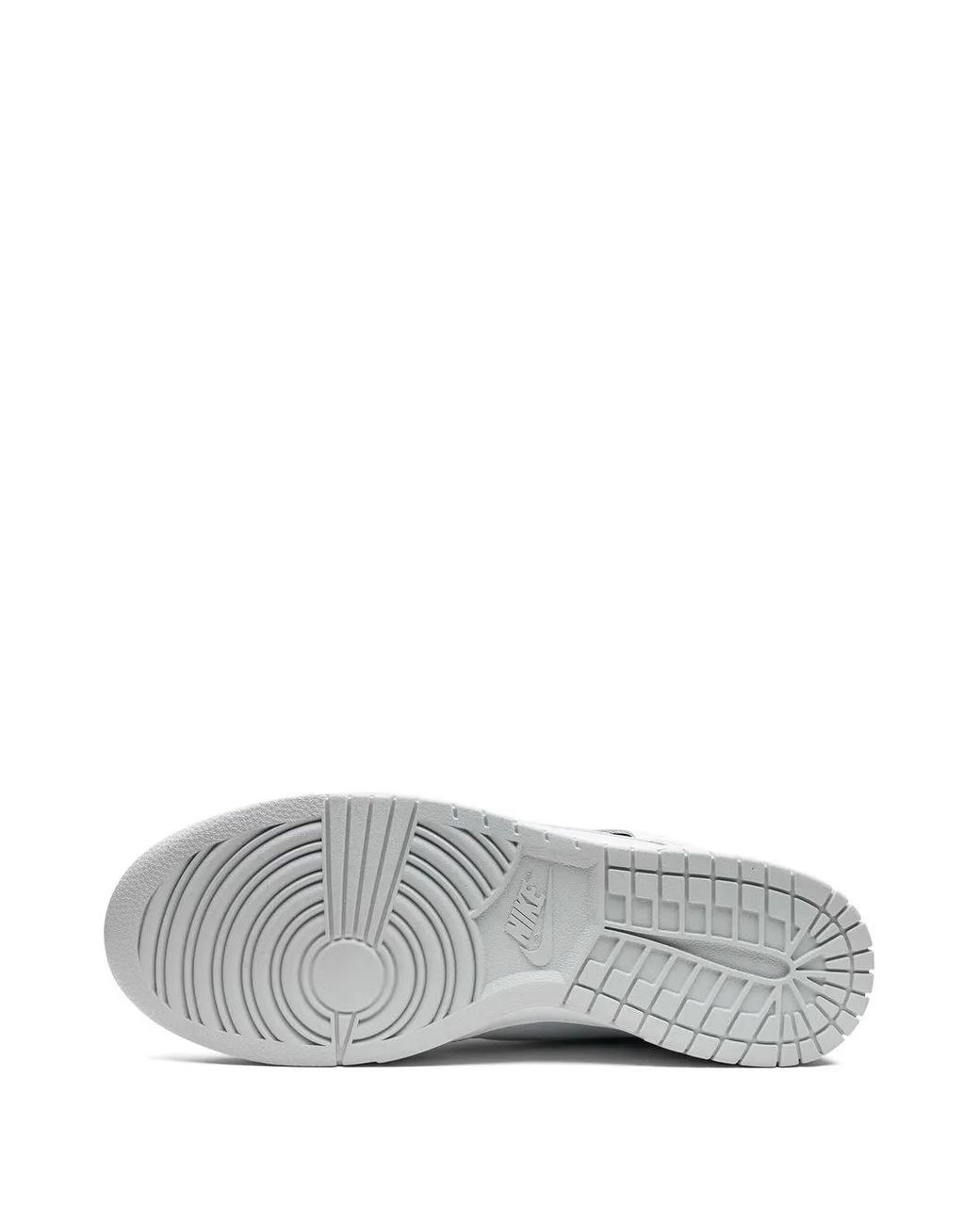Nike White Dunk High "Summit/Pure Platinum" Sneakers for men