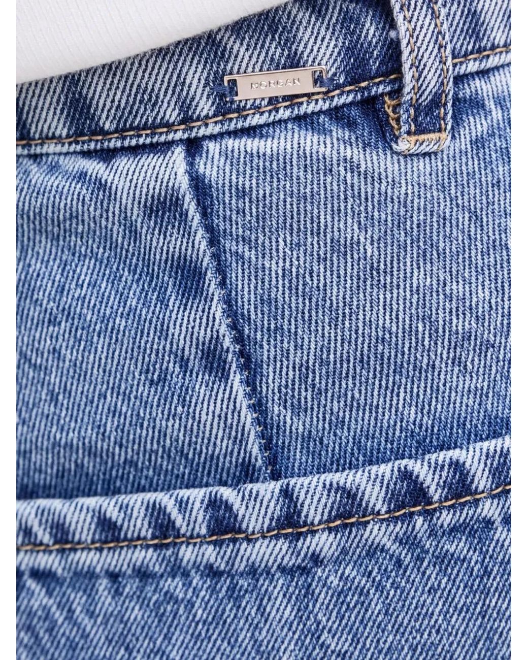 Vaqueros Con Bolsillos Con Solapa Morgan de color Blue