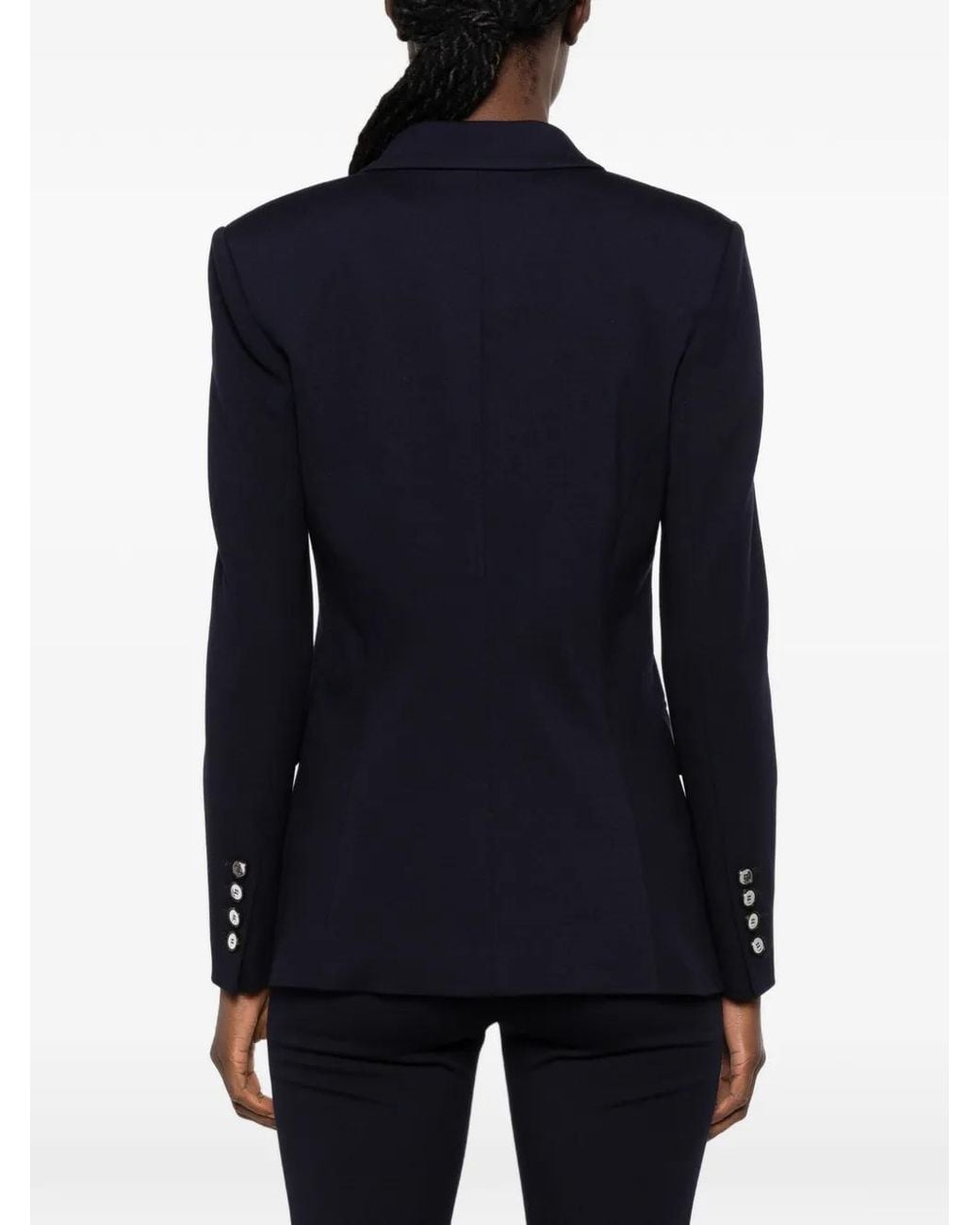 Pinko Blue Single-Breasted Blazer