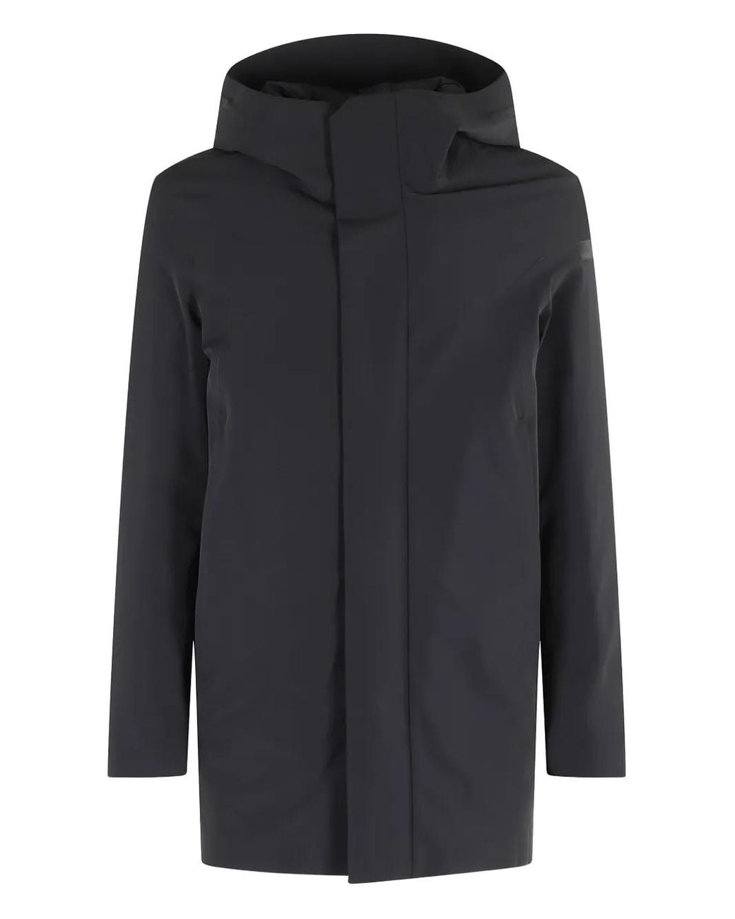 Abrigo Con Capucha Rrd de hombre de color Black