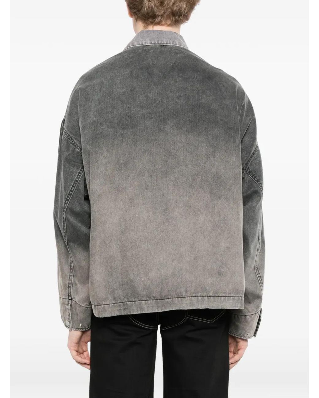 Maison Mihara Yasuhiro Gray Denim Jacket for men