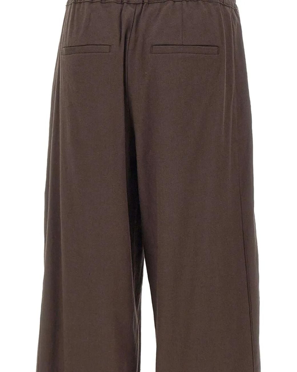 Vince Brown Drawstring Trousers