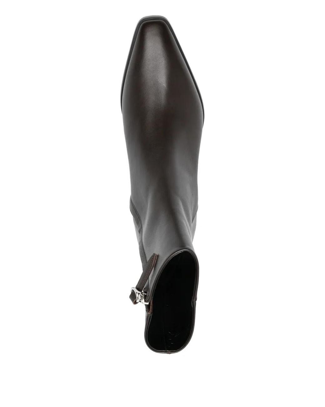 Aeyde Black Baba Calf Leather Moka