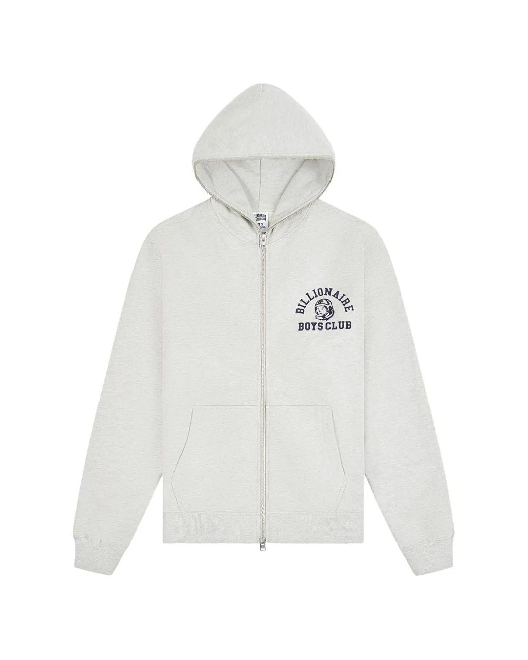 BBCICECREAM White Uni Helmet Logo-Print Zip-Up Hoodie for men