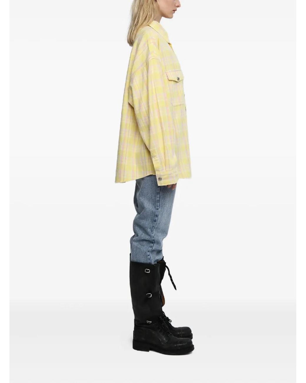 Mainless Natural Flap Pocket Button-Up Shirt