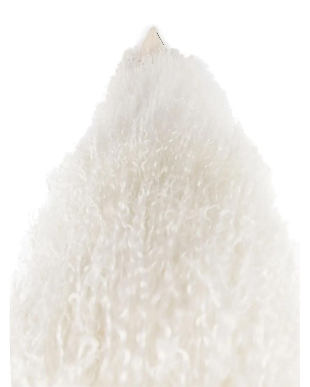 Paris Texas White Furry Stiletto Boots, Ankle Boots
