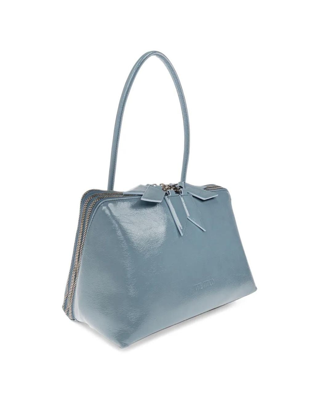 The Attico Blue 'L'Altra Di Milano' Sky Shoulder Bag