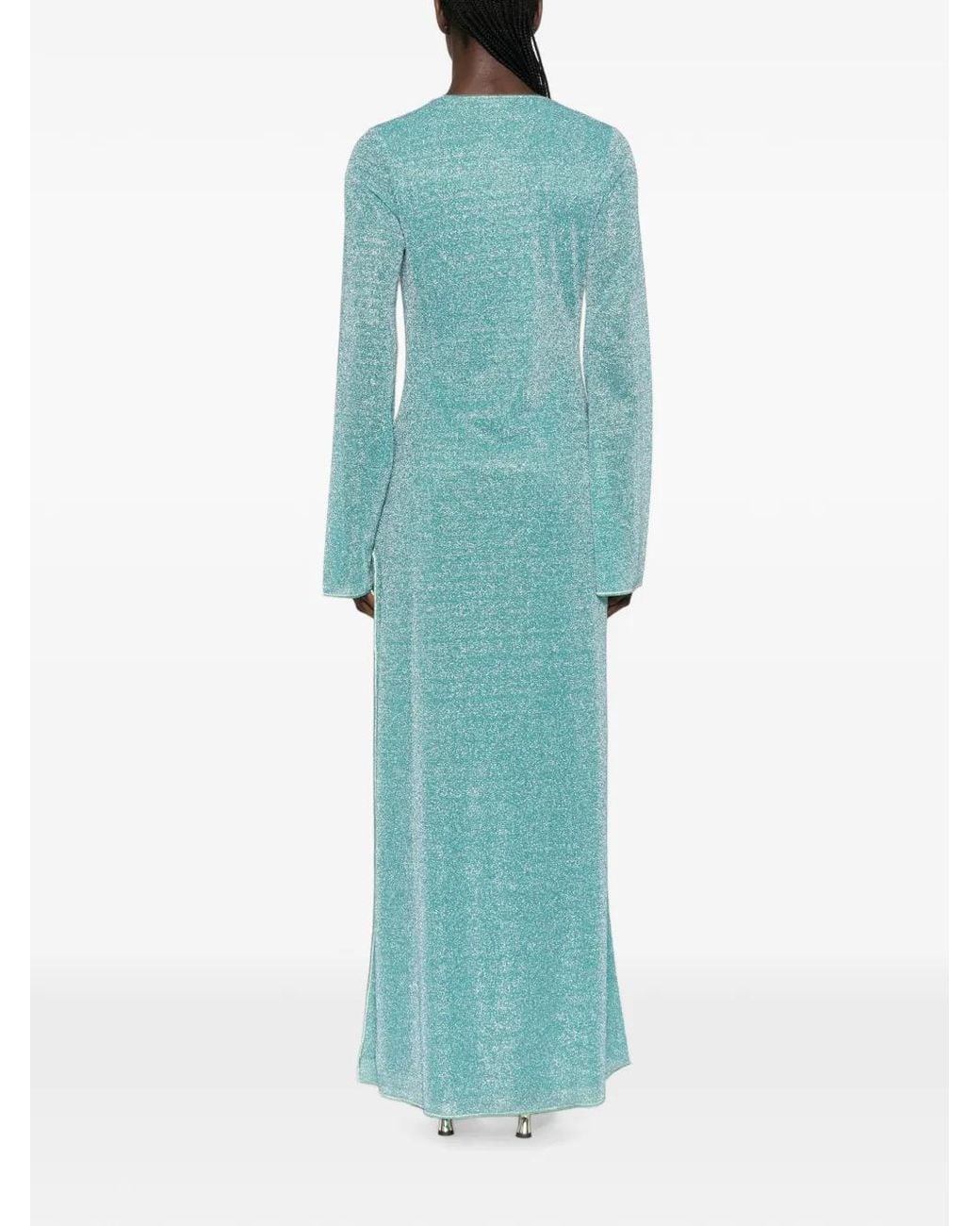 Oseree Green Lumiere Maxi Dress