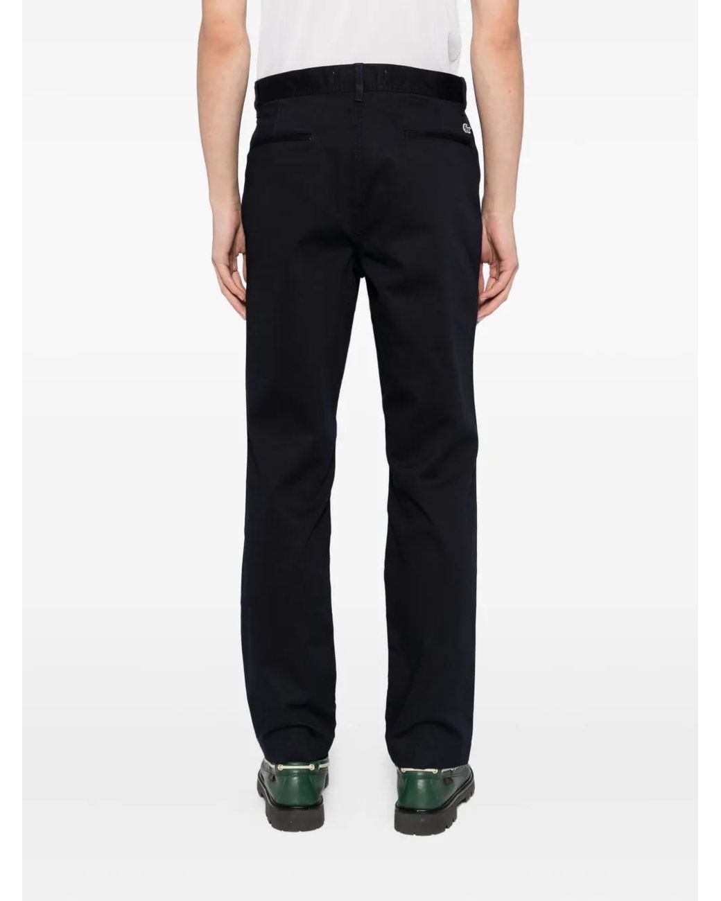 Lacoste Blue Corduroy Chinos for men