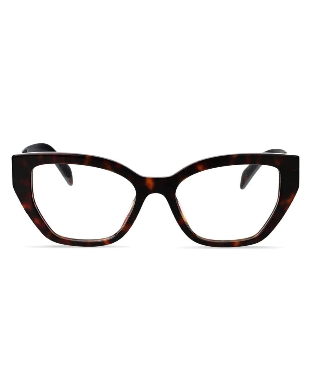 Occhiali Cat-Eye di Prada in Brown