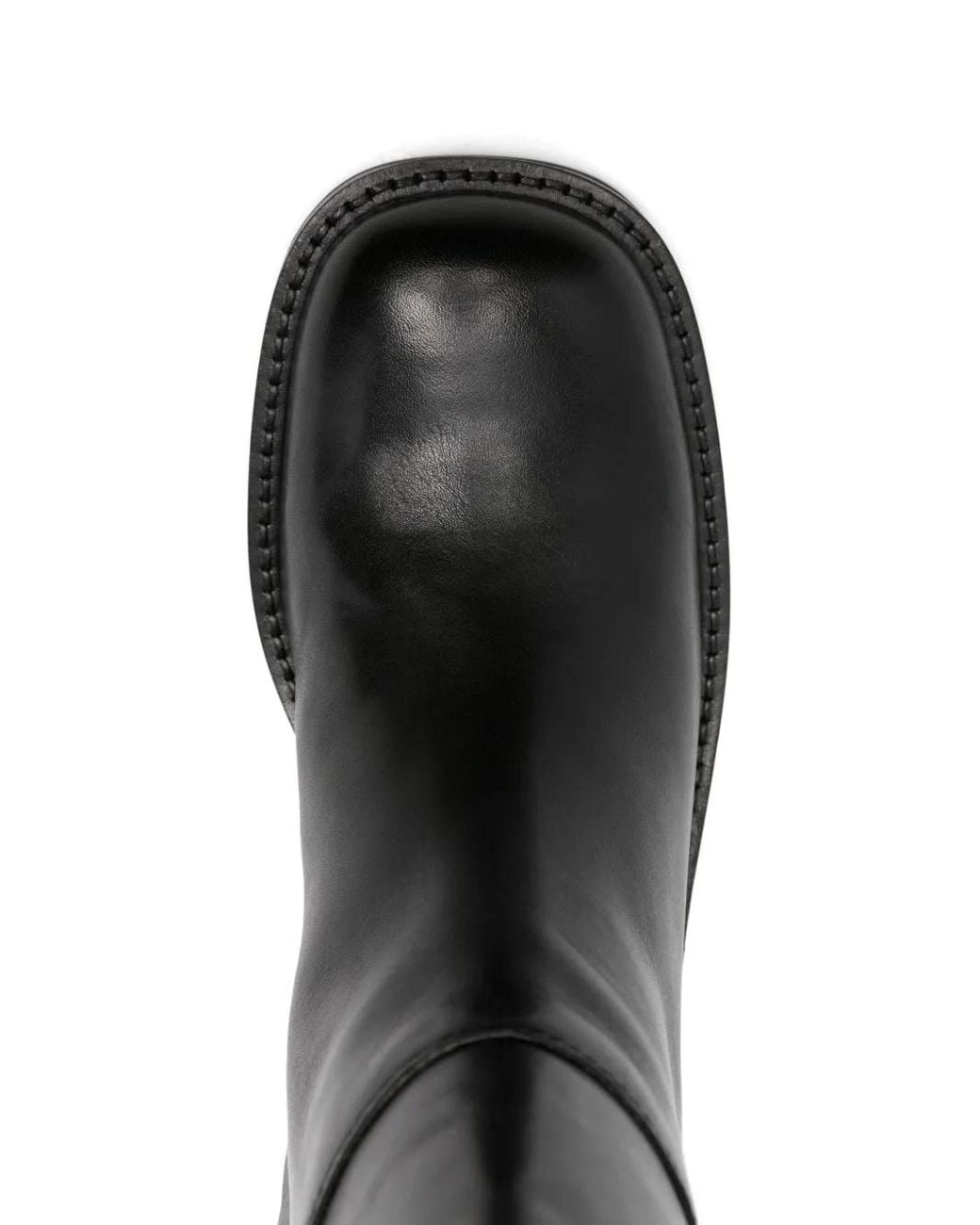 Patrizia Pepe Black Block-Heel Boots