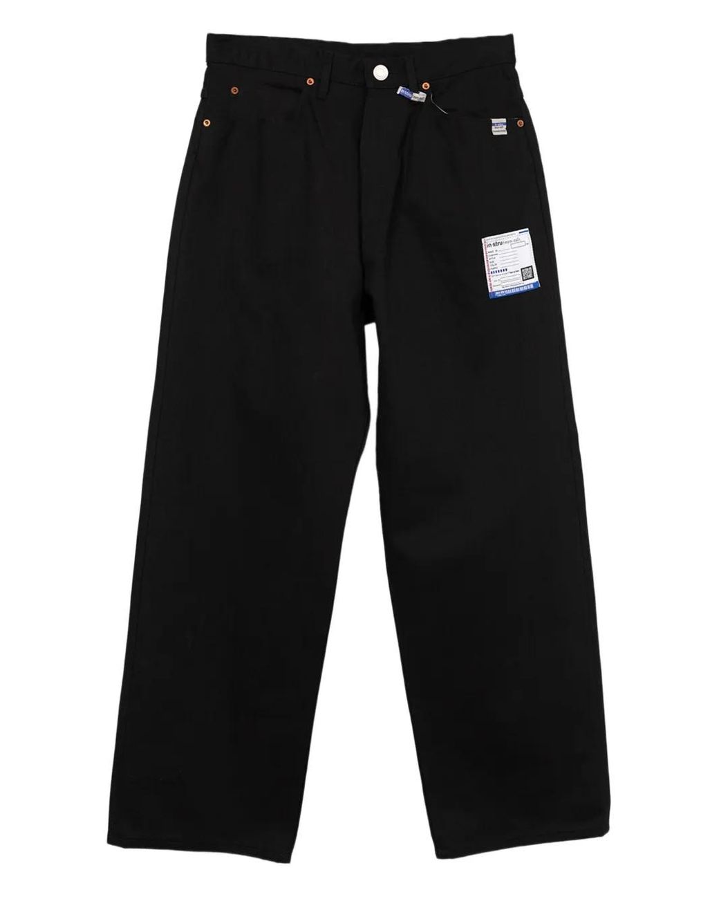 in・stru(men-tal) Black Selvage Denim Jeans for men