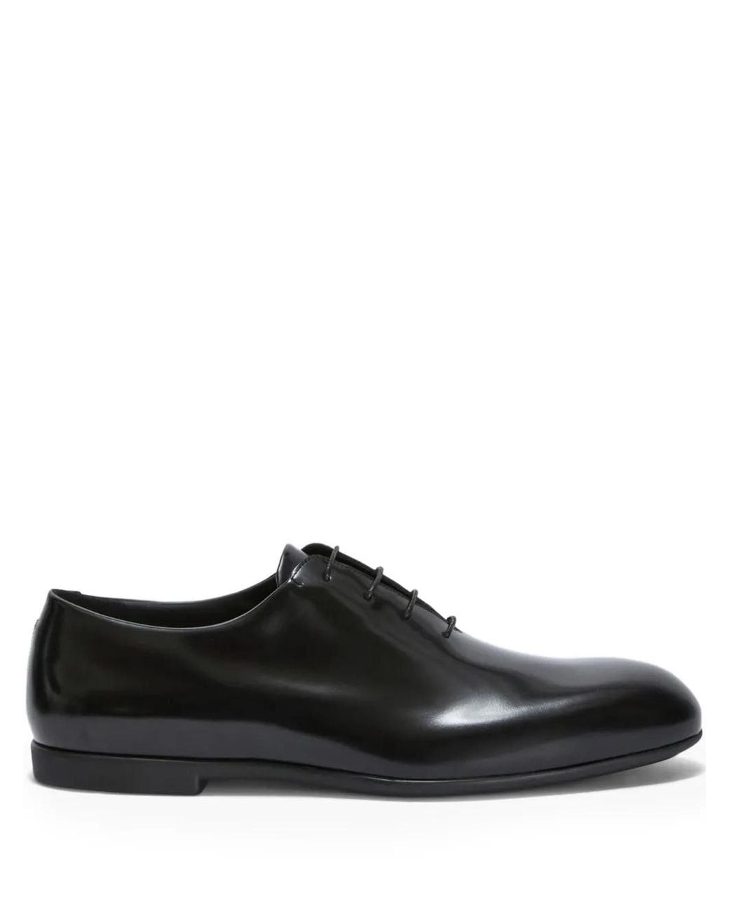 Jil Sander Black Lace-Up Oxford Shoes for men