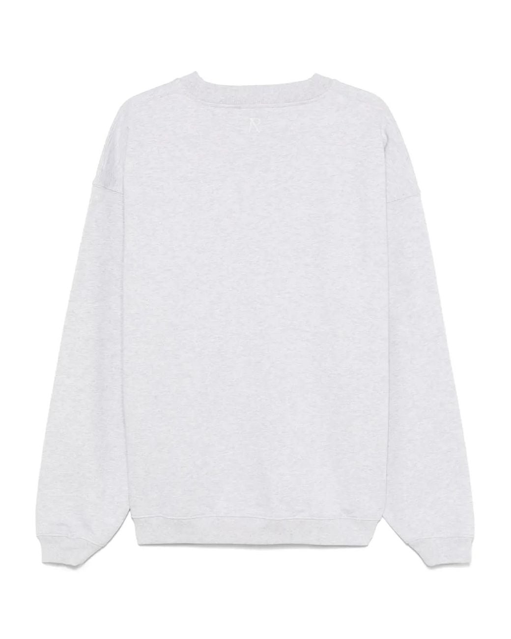 Represent White Initial Sweatshirt for men