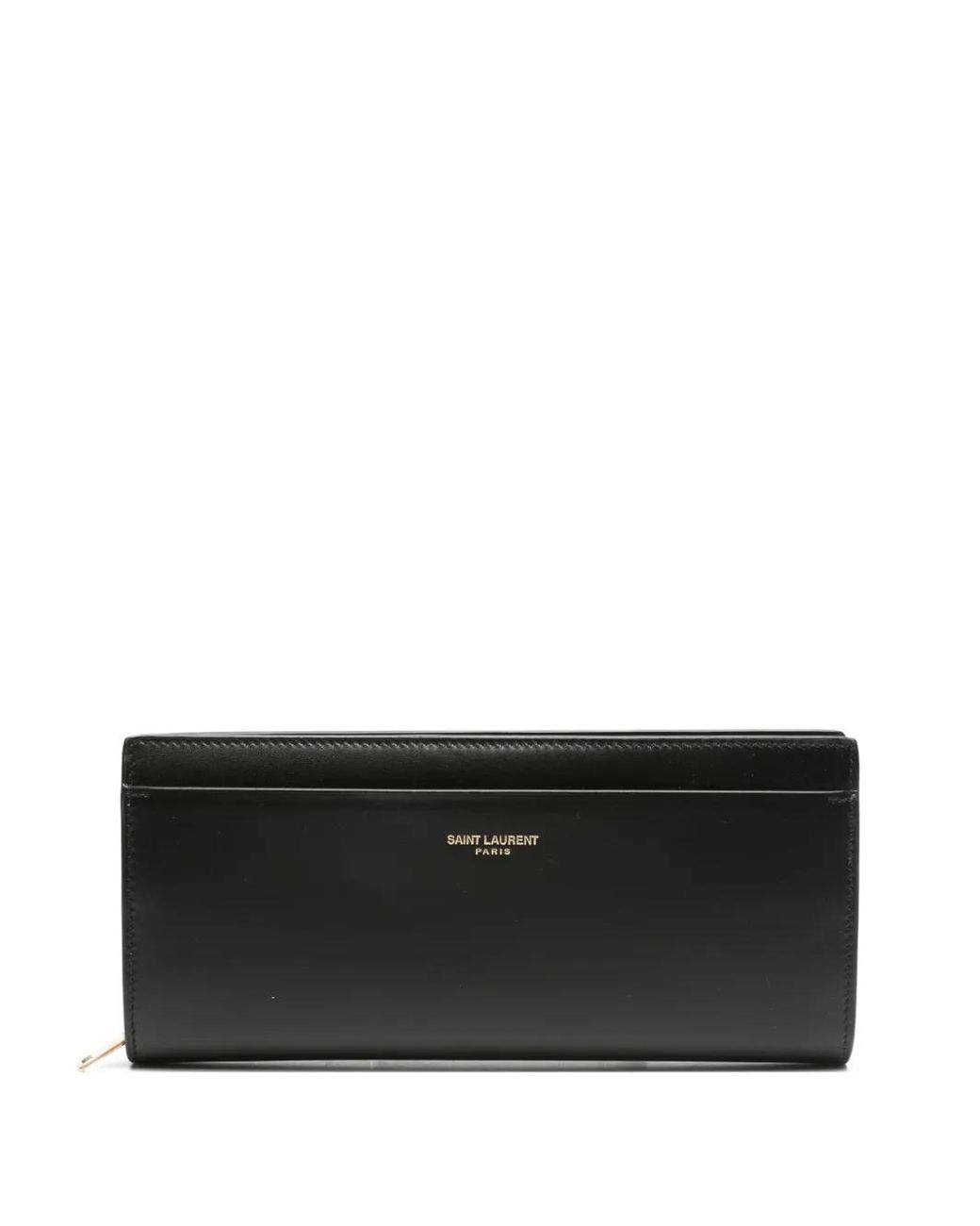 Saint Laurent Großes Portemonnaie Mit Reißverschluss in Black für Herren