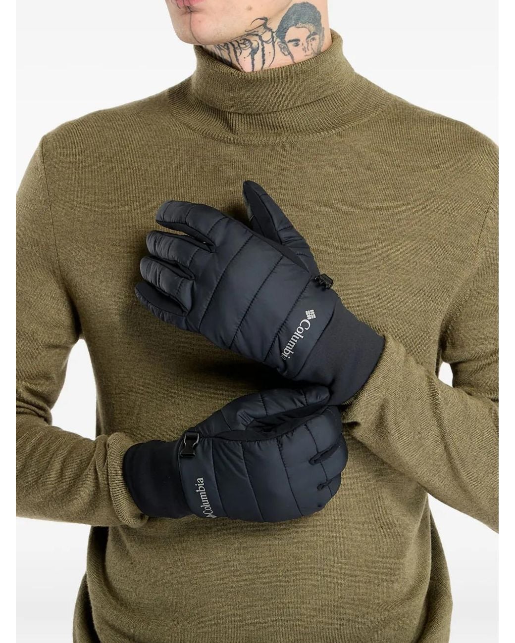 Columbia Green Powder Lite Ii Gloves for men