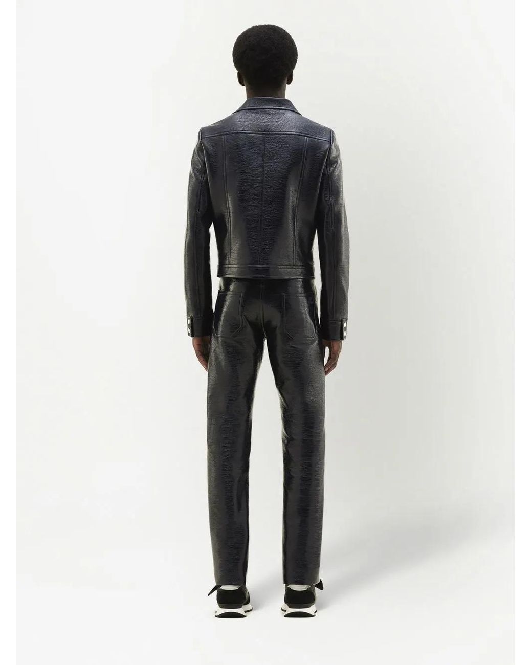Courreges Blue Trousers for men