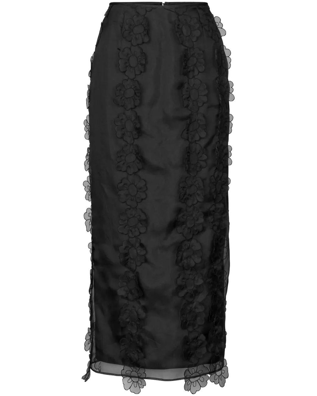 CECILIE BAHNSEN Black Olympia Skirt