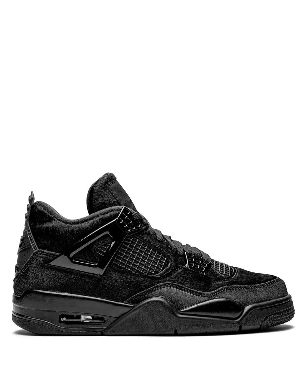Nike Black X Olivia Kim Air 4 Retro "No Cover" Sneakers