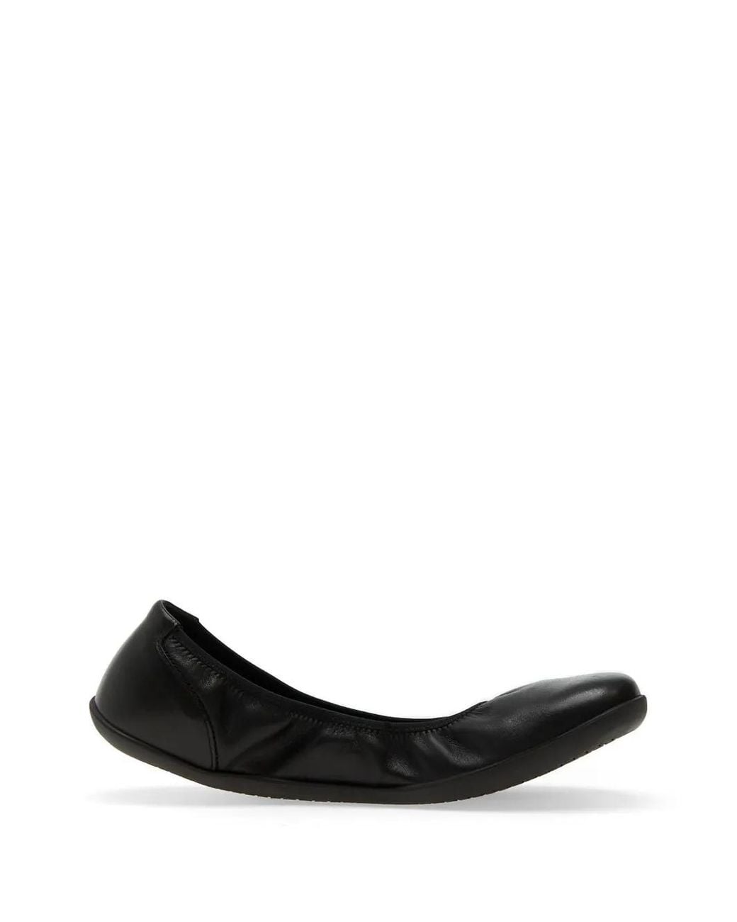 Groundies Black Lily 3.0 Leather Ballet Flats