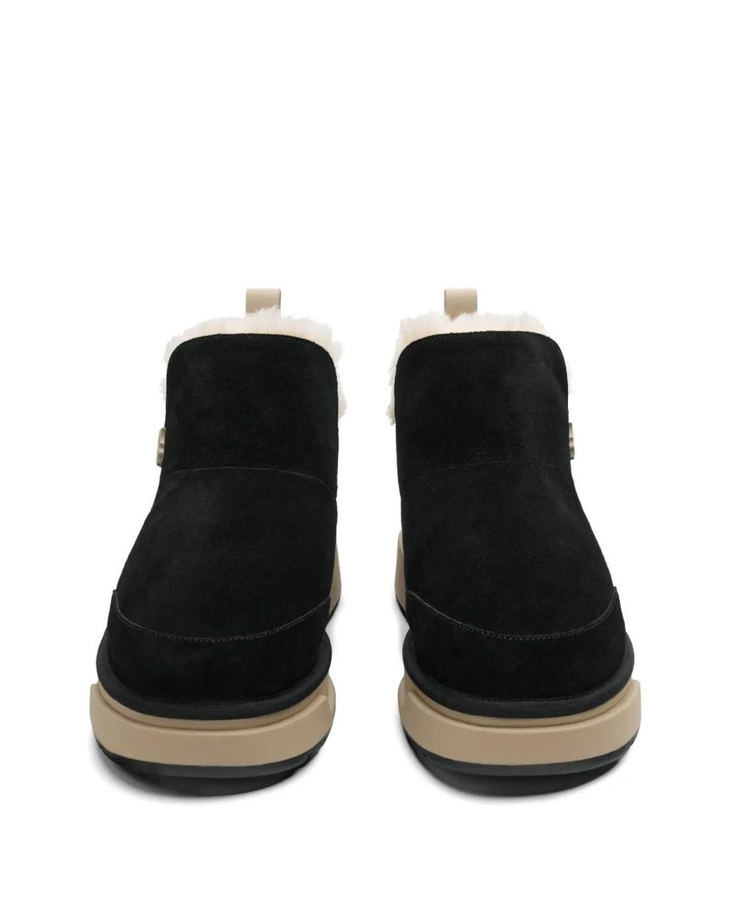 Amiri Black Bottines Malibu À Doublure Lainée for men
