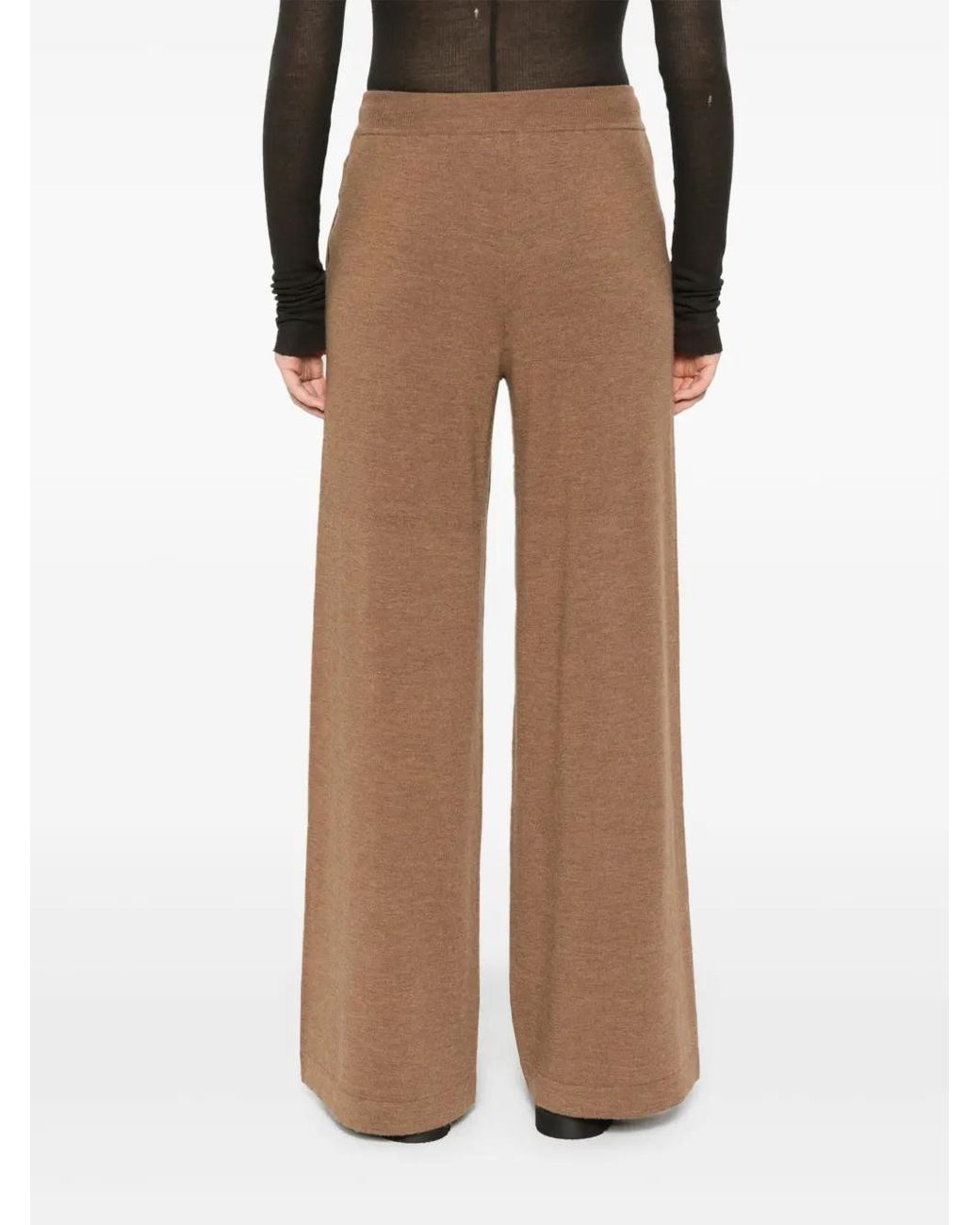 P.A.R.O.S.H. Brown Lime Wool Trousers