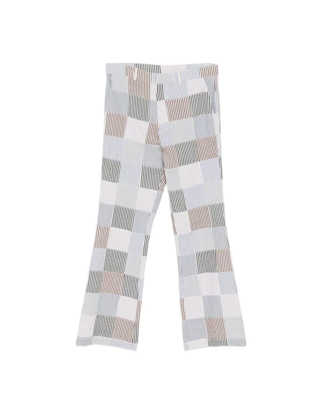 Cynthia Rowley White Millie Cropped Trousers