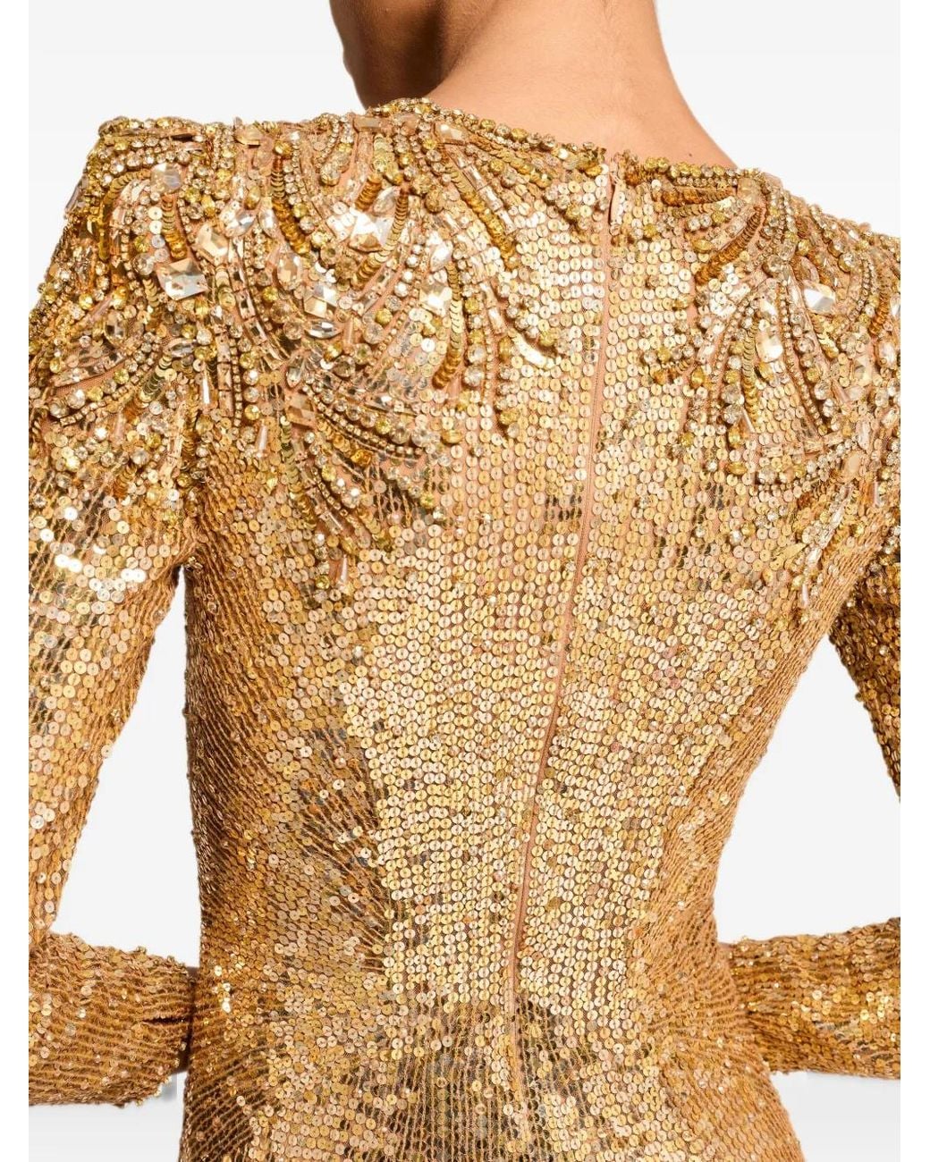Jenny Packham Metallic Dulcet Gown