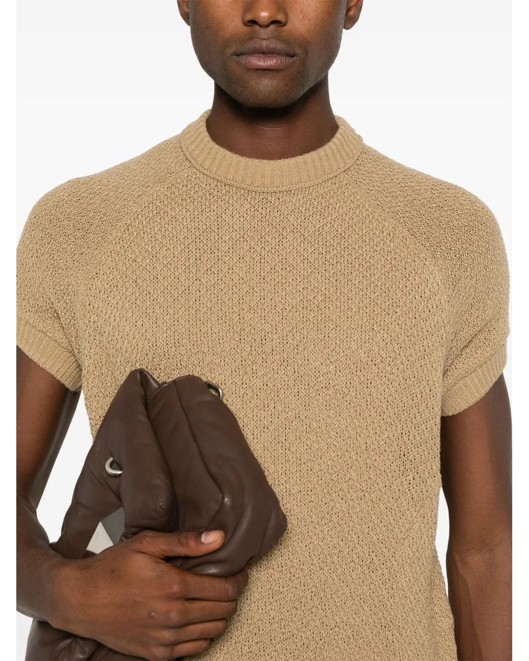 Isa Boulder Natural Paper T-Shirt for men